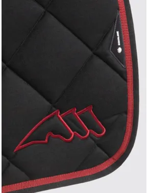 Equiline Spring Schabracke EQ Chroma mit Fliegenmütze Schwarz/Rot