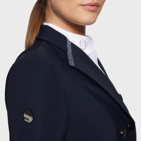 Samshield Damen Frack Crystal Fabrics Navy