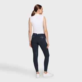 Samshield Damen Kniegrip Reithose Mathilde Navy