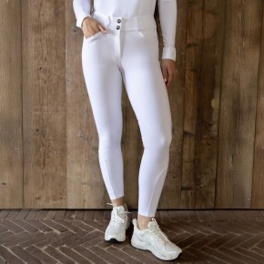 Kentucky Reithose Miami mit Kniegrip Weiß