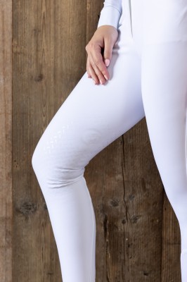 Kentucky Reithose Miami mit Kniegrip Weiß