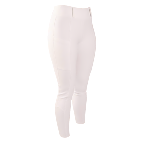 Kentucky Reitleggings mit Kniegrip Weiß