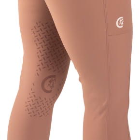 Kentucky Reitleggings mit Kniegrip Old Rose