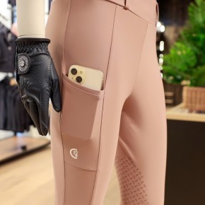 Kentucky Reitleggings mit Vollgrip Old Rose