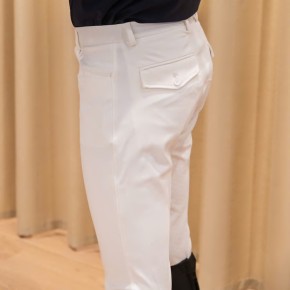 Kentucky Reithose Herren Mexiko mit Vollgrip Weiß