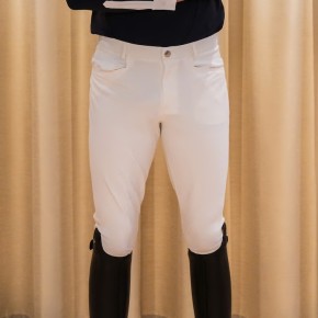 Kentucky Reithose Herren Mexiko mit Vollgrip Weiß