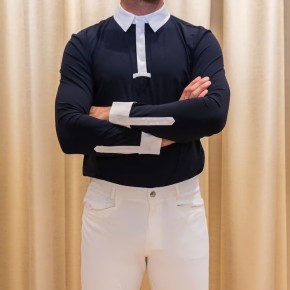 Kentucky Turniershirt Herren Classic Langarm Navy