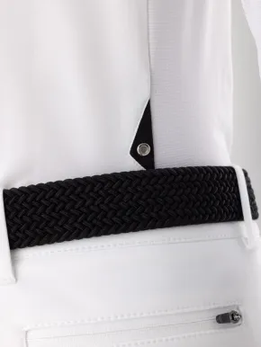 Equiline Turniershirt Herren Kurzarm EQCilort Weiß M