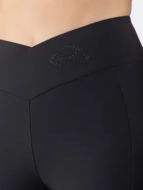 Equiline Reitleggings EQGalafh Vollgrip Damen Schwarz