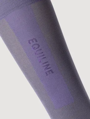 Equiline Reitsocken EQGlino Damen Aubergine