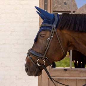 Kentucky Fliegenohren Velvet Mini Pearls Navy