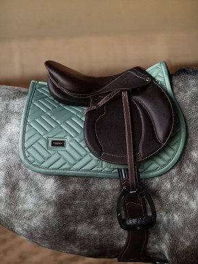 Equestrian Stockholm Spring Schabracke Modern Mint Green Full