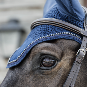 Kentucky Fliegenohren VELVET Pearls blau