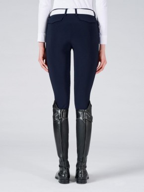 Vestrum Damen Reithose Lazise Kniegrip Navy