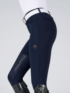 Vestrum Damen Reithose Lazise Kniegrip Navy