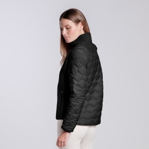 Cavalleria Toscana Zip Teddyfleece-Jacke Damen Schwarz