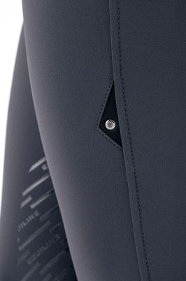 Equiline Damen Kniegrip Reithose Cornek grau 36 (IT 40)