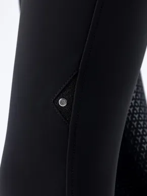 Equiline Damen Vollgrip Reithose Highwaist Crystalef schwarz