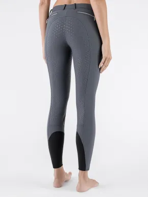 Equiline Vollgrip Reithose Damen Cedar Grau