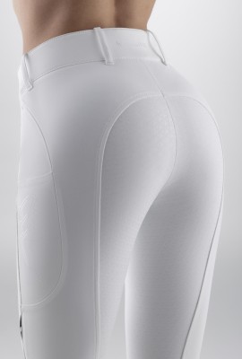 Equiline Damen Vollgrip Reithose Gusmafh Weiß