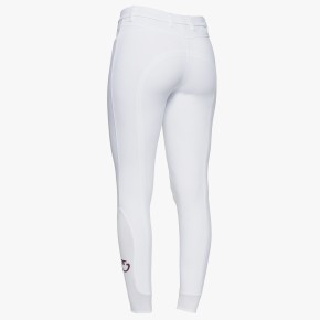 Cavalleria Toscana Damenreithose Knie Grip New Grip weiß