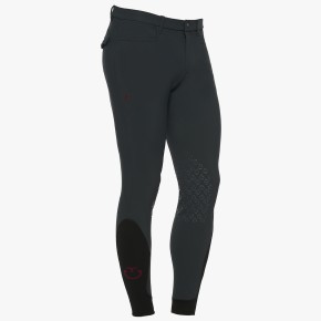 Cavalleria Toscana Herrenreithose Knie Grip Grau