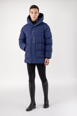 Equiline Wintermantel Herren Certam Navy Peony