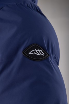 Equiline Wintermantel Herren Certam Navy Peony