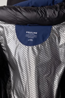 Equiline Wintermantel Herren Certam Navy Peony