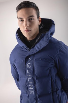 Equiline Wintermantel Herren Certam Navy Peony