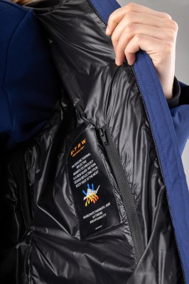 Equiline Winterjacke Damen Casic Navy Peony