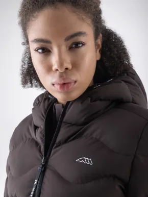 Equiline EQCentry Damen Steppjacke Coffee Bean