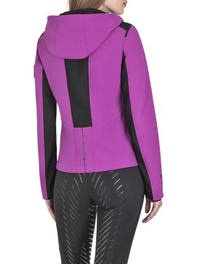 Equiline Damen Softshell Jacke Charnettev viola lila pink M