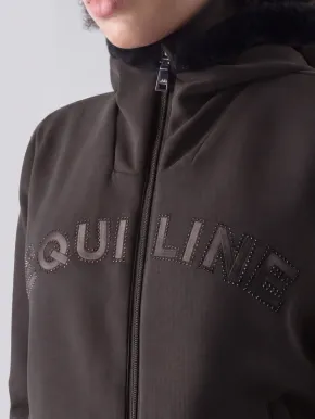 Equiline EQGert Damen Sweatjacke Coffee Bean