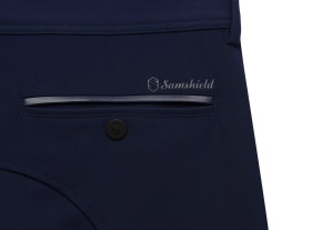 Samshield Herren Kniegrip Reithose Raphael navy 50 (FR 44)