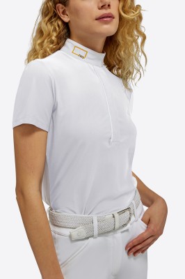 RG Damen Turniershirt Jersey kurzarm weiß