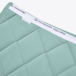 Cavalleria Toscana Spring Schabracke Diamond Quilted light teal green