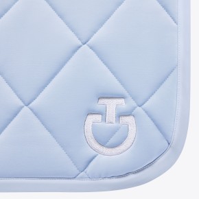 Cavalleria Toscana Spring Schabracke Diamond Quilted blue fog