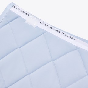 Cavalleria Toscana Spring Schabracke Diamond Quilted blue fog