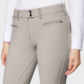 Samshield Reithose Damen Adele – Beige, Knie-Grip