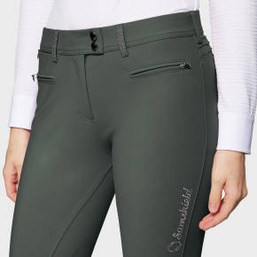 Samshield Reithose Damen Adele – Dark Forest, Knie-Grip