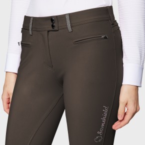 Samshield Reithose Damen Adele – Mocha, Knie-Grip
