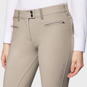 Samshield Reithose Damen Adele – Sand, Knie-Grip