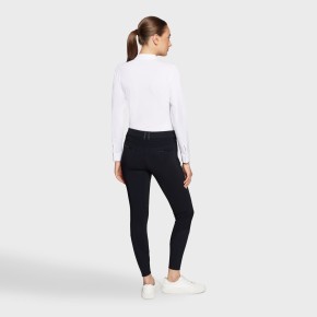 Samshield Reithose Damen Adele Premium – Schwarz, Knie-Grip