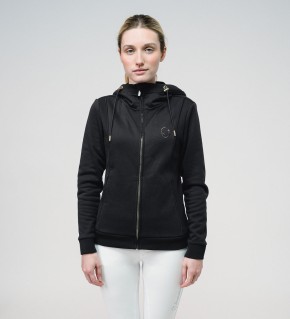 Samshield Damen Sweatshirtjacke Bonita Schwarz Champagner M