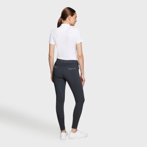 Samshield Damen Vollgrip Reithose Diane Anthracite 38 (FR 36)