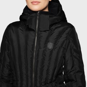 Samshield Damenjacke Courchevel – tailliert & elegant mit abnehmbarer Kapuze Schwarz