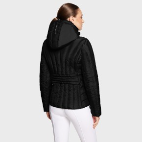 Samshield Damenjacke Courchevel – tailliert & elegant mit abnehmbarer Kapuze Schwarz