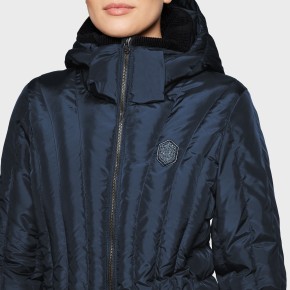 Samshield Damenjacke Courchevel – tailliert & elegant mit abnehmbarer Kapuze Navy