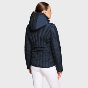 Samshield Damenjacke Courchevel – tailliert & elegant mit abnehmbarer Kapuze Navy